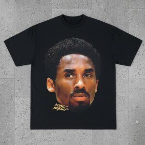 Vintage Kobe Bryant Graphic T-Shirt – Streetwear Black Tee, Mamba Tribute Shirt,